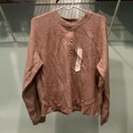 Old Navy NWT plush waffle Henley  Photo 1