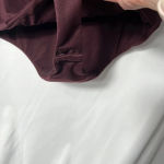Victoria's Secret  Sport Burgundy‎ Long-sleeve Bodysuit Size S Photo 2