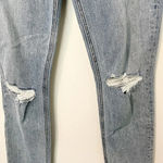 Reformation  High Rise Skinny Jeans raw hem‎ size 25 Photo 6