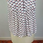 Anthropologie  52 Conversations Colloquial Sleeveless Buttondown in Bicyclette Photo 4