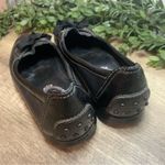 Tod's Black Patent Leather And Suede Lace up Loafers Size 38 Photo 4