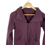 Lululemon Women’s Cozy Cuddle Up Full Zip Jacket in Purple Size 6 Photo 5