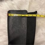 A New Day Black Faux Leather Tall Riding Boots Target Size 10 Buckle detail Photo 5