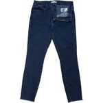 Good American Good Legs Raw Hem Skinny Jeans GLCFH9417 Black 10 / 30 Photo 1