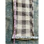 Born Cream Gray Buffalo Plaid Super Soft Plush Lounge Pajama Pants Small Gray Photo 5