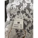 Goddess Fashion Lace Bandeau Top White Stretch Polyester Elastane M Size M Photo 7