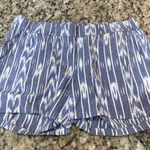 prAna  Blue and White Athletic Shorts Photo 0