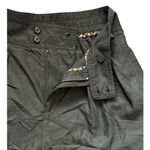 Anthropologie Pleated Long Length High Rise Dress Black Shorts Size 2 Photo 6