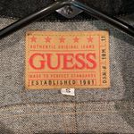 Guess  authentic original Jeans women small vintage denim black jacket 100 cotton Photo 5