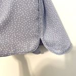 Loft ANN TAYLOR Dove Print Shirttail Cami Periwinkle Purple Blue Bird Animal Top Photo 6