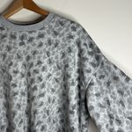 Aerie  Women’s Oversized Terry Sweatshirt Leopard Print Loungewear Cozy size S Photo 3