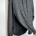 Athleta Small Lombard Cutout Racerback Lightweight Heather Gray Hoodie Photo 3