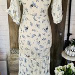 ASOS Ivory Floral Maxi Dress Photo 9