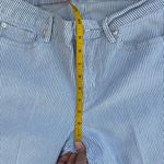 U.S. Polo Assn. Women's Blue and White Striped Ankle Jeans Photo 7