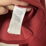 Madewell  Texture & Thread Crepe Wrap tie Crimson red blouse Top Size XS Photo 4