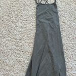 Urban Revivo Grey urban revival long backless dress Photo 1