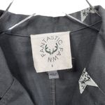 Fantastic Fawn Skull and Star Short Sleeve Jumpsuit in Dark Green Photo 4