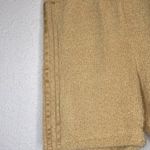 Adidas Women’s 2 Pc Athleisure Set Long Sleeve Crop & Bike Shorts Beige Boucle Photo 7