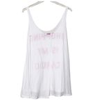 Wildfox ✨ Shopping Is My Cardio Sz Large Tunic Tank✨ Photo 5