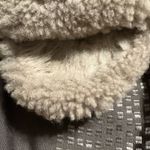 UGG Cozy Cream Fuzzy Slippers very worn as shown still wearable Women’s size 7 Photo 2