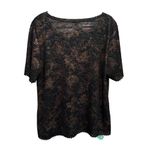 Chances R Short Sleeve Scoop Neck‎ Size XL Lacey Cut Photo 4