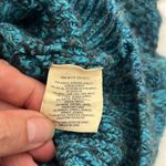 Anthropologie Sleeping On Snow Wool Blend Cableknit Puffy Sleeve Oversized Sweater Photo 2