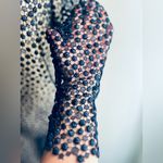 DEAN HUTCHINSON long sleeve midi dress size S/M fits dark blue color Photo 4