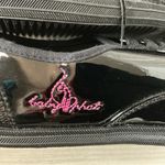 Baby Phat  vintage y2k black fashion sneakers lace up sz 10 patent faux leather Photo 7