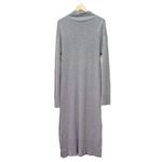 Rails  Mila Heather Grey Merino Wool Blend Mockneck Sweater Dress Midi Size Large Photo 1