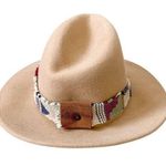 Orijinal Look Black Wool Kilim Hat Tan Photo 0