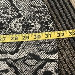 BCBGMAXAZRIA Snake Skin Print Button Down Tunic Top Sz XS Oversized Boho Chic Photo 10