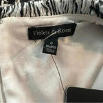 Violet & Roses dress sz 0 Tweed black checkered Photo 2