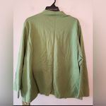 Mandal Bay 100% Cotton Jacket Sun Flower Decoretion Size xl Green Photo 4