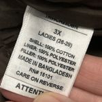 Ridgecut Toughwear Coat Womens 3X Flannel Lined Canvas Jacket Brown Chore Hooded Photo 7