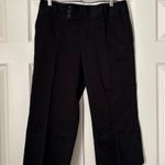 Banana Republic  Women's Cropped Pant Size 10 Long Martin Fit Stretch Black Pants Photo 0