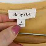 Hailey & Co. COPY - Yellow and Gray Colorblock Top. Photo 2