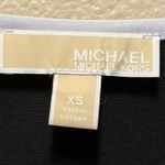 Michael Kors Michael  Black White Trim Long Sleeve Bell Sleeve Formal Dress Sz XS Photo 3