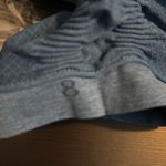 Lululemon  Blue Capri In the Flow Crop II Ribbed Cropped Leggings Size 8 #4524 Photo 8