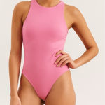 ZARA  Pink Tank Bodysuit - Size M Photo 0