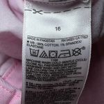 Old Navy Pink Jeans Womens 16 Sky High Wide Leg Denim Comfort Modern Streetwear Photo 9