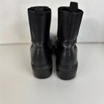Soda Black Faux Leather Ankle Boots biker goth Size 7.5 Photo 4