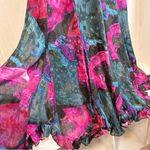 Hutch Anthropologie  Dress Women Medium PETITE Pink Puffy Ruffle Whimsigoth Fairy Photo 12