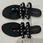 Olivia Miller  Nude Studded Sandals Women’s Size 10  Rockstud Style Photo 1