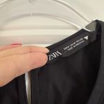 ZARA  Black Puff Sleeve Dress Photo 1