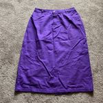 Jessica London  Purple Denim Skirt & Jacket Set SIZE 20/12 Photo 3