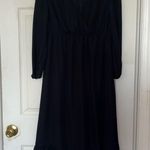 Old Navy  Waist Defined Wrap Front Georgette Midi Dress Photo 1