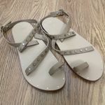 NWOB Anthropologie Beek Lorikeet Tan strappy studded leather sandals US 9 $225 Brown Photo 1