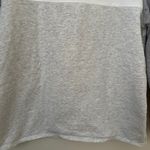 J.Crew Color Block Gray Cream White Back Zip Terry Cloth Sweater Size S Photo 2