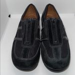 Naturalizer  ACORN BLACK SUEDE & LEATHER ZIP Flats Sneakers Women’s 8.5 Photo 1