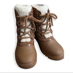 Sorel NWOB  Joan of Arctic Next Lite Shearling-Trimmed Leather Boots Photo 2